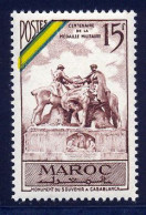 Maroc 1952 Yvert 319 ** TB Coin De Feuille - Ongebruikt