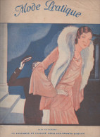 Revue  MODE PRATIQUE  N° 51 Du 19 Decembre 1931 Avec Belle Couverture Illustrée    (CAT4084 / 31 /51) - Mode