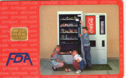 Coca Cola Tchequie Telecarte Phonecard Boisson Prague Distributeur  FDA  Leasing Praha Citycard 1995 Ut BE - New Caledonia