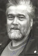 CPA Schauspieler Wolfram Kunkel, Portrait, Autogramm - Actores