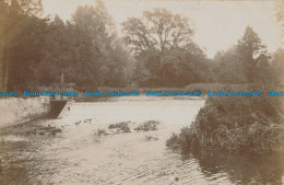 R028468 Old Postcard. River And Trees - Welt