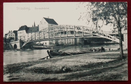 CPA 1912 Straubing, Donaubrücke - Straubing