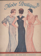 Revue  MODE PRATIQUE  N° 13 Du 1e Avril 1933  Avec Belle Couverture Illustrée    (CAT4084 / 33 / 13) - Fashion