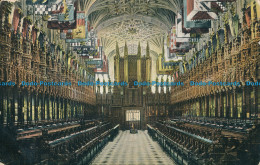 R028476 Windsor Castle. St. Georges Chapel. Choir West. Peacock. Autochrom - Welt