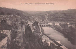 BOUILLON -  Panorama Vers Le Pont De Liege - Bouillon