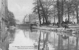 BRUGGE - BRUGES - Vue Sur Le Marché Du Dijver - Brugge