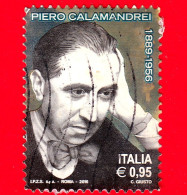 ITALIA - Usato - 2016 - 60 Anni Della Morte Di Piero Calamandrei (1889-1956), Politico  - Ritratto - 0,95 - 2011-20: Usados