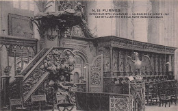 FURNES - VEURNE - Interieur Ste Walburge - La Chaire De Vérité - Veurne