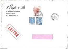 2 Paire Timbre Du Bloc Feuillet 33 Sur 2 Lettres - Poststempel