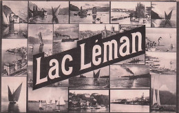 GENEVE  - Multivues- Lac Leman  - 1916 - Altri & Non Classificati