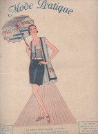 Revue  MODE PRATIQUE  N° 19 Du 9 Mai 1931 Avec Belle Couverture Illustrée    (CAT4084 / 31/ 19) - Fashion