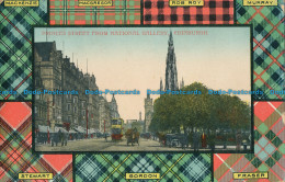 R026714 Princes Street From National Gallery. Edinburgh. Valentine. 1910 - World