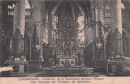 Luxembourg - Interieur De La Cathedrale Pendant L'Octave - Luxemburgo - Ciudad