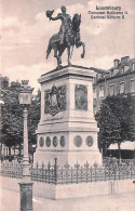 Luxembourg -  Monument Guillaume II - Luxemburg - Town