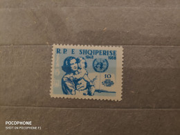 1958	Albania	UN (F96) - Albanie