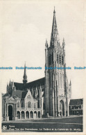 R027865 Ypres. Place Van Den Peerenboom. Le Theatre Et La Cathedrale St. Martin. - World