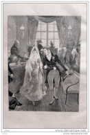 Carnet De Famille - Bal Champêtre - Ball - Page Original 1887 - Historical Documents