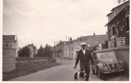 VIENNE CHATELLERAULT 2 CV CITROEN (PANNEAU DE LA MAISON NOUREAU VINS ET LIQUEURS) - Auto's