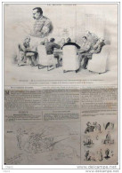 Toulouse - M. Le Commandant De Lamothe - Page Original 1887 - Historical Documents