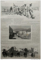 Vue Intérieure De Bizerte - Page Original - 1887  -  2 - Historical Documents