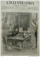 Les Arrêts Du Général Boulanger - Cabinet Du Travail Du Général à Clermont-Ferrand - Page Original - 1887 - Documents Historiques