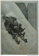 Une Descente Dans La Cordillière Des Andes - Page Original - 1887 - Documents Historiques