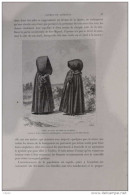 Femme De Fayal Et Femme De San-Miguel - Page Original 1887 - Historische Dokumente