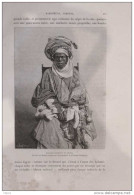 Marchand Mahométan Du Yorouba - Page Original 1887 - Historische Dokumente