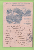 OUDE POSTKAART - ZWITSERLAND -    GRAND HOTEL DES DIABLERETS - LITHO - Les Diablerets