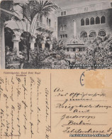 Postcard Stockholm Palmenträdgarden, Grand Hotel Royal 1918 - Suède