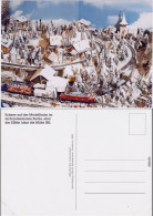 Ansichtskarte Eisenbahn Schnee Auf Der Modelleisenbahn 1989 - Treinen