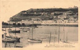 FRANCE - Fécamp - L'avant-port - Sémaphore Et Chapelle Notre Dame Du Salut - Carte Postale Ancienne - Fécamp