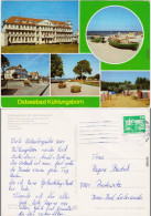 Kühlungsborn FDGB-Erholungsheim "Georgi Dimitroff  Strand Fischerbooten 1986 - Kuehlungsborn