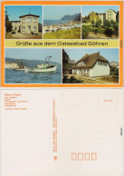 Göhren (Rügen) Haus "Buskam", Strand, Erholungsheim "Nordstrand" 1987 - Goehren