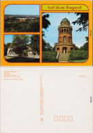Bergen (Rügen) Übersicht, Gaststätte "Rugard", Ernst-Möritz-Arndt-Turm 1988 - Other & Unclassified