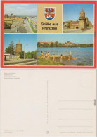 Prenzlau   Steintor, Mitteltorturm, Blindower Turm, Badestelle Uckersee 1986 - Prenzlau