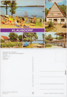 Klausdorf  Strandbad, Jugendherberge, Dorfaue, Campingplatz, Ferienheim 1981 - Klausdorf