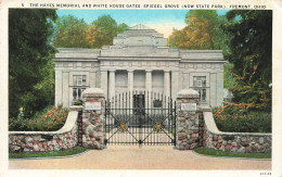 ETATS-UNIS - The Hayes Memorial And White House Gates - Spiegel Grove (Now State Park) - Fremont - Ohio - Carte Postale - Altri & Non Classificati