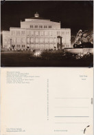 Leipzig Oper Ansichtskarte B Nacht  1963 - Leipzig