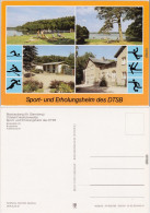 Friedrichswalde Blankenberg (Kr. Sternberg) Mehrbild: Sportheim Des DTSB 1985 - Autres & Non Classés