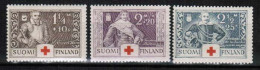 1934 Finland Red Cross Complete Set MNH. - Nuevos