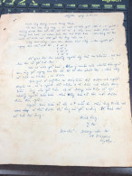 Soth Vietnam Letter-sent Mr Ngo Dinh Nhu -year-4/8/1953 No-so- 1 Pcs Paper Very Rare - Historische Dokumente