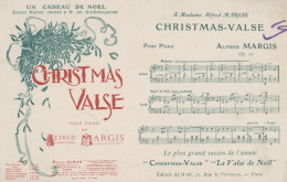 Christmas Valse Pour Piano De Alfred Margis Gui  La Valse De Noel  Edition Almar - Autres & Non Classés