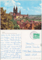 Meißen Blick   Der LPG-Hochschule  Burgmassiv - Schloss Albrechtsburg 1982/1981 - Meissen