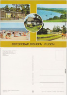 Göhren (Rügen) Zeltplatzgaststätte "Zur Düne", Blick Von Der Steilküste,  1984 - Goehren