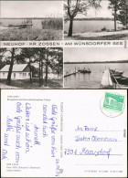 Neuhof Zossen Bootsanlegestelle Und Bungalows Des Braunkohlewerkes Tröbitz 1984 - Zossen