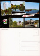 Leverkusen Bayer-Hochhaus, Im Japanischen Garten,   Doktorsburg, Forum 1974 - Leverkusen