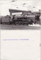 Leipzig Dampflokomotive Mit Tender Am Bahnbetriebswerk 1980  - Leipzig