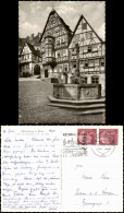 Ansichtskarte Miltenberg (Main) Marktplatz, Brunnen, Fachwerk-Häuser 1960 - Miltenberg A. Main