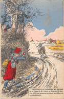 Militaria - Illustrateur - Des Zouaves En Embuscad, Au Touirnant De La Route De X..., Dans Le Nord, Le 28 Janvier 1915 - Guerre 1914-18